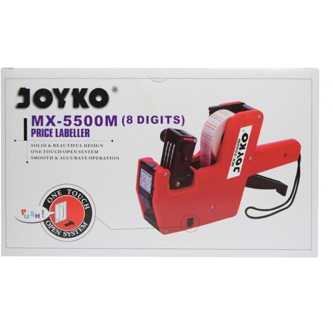 

Ready➽ Mesin Label Harga Alat Tembak joyko MX 5500 M / 1 baris /price labeller Exparid Exp 72 ➽