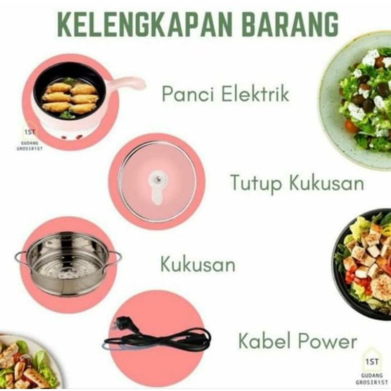 Panci listrik keramik anti lengket