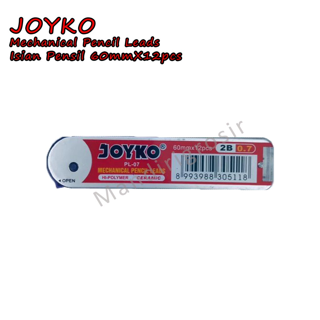 Mechanical Pencil Leads *Joyko * Isian Pensil * 60mm x 12pcs