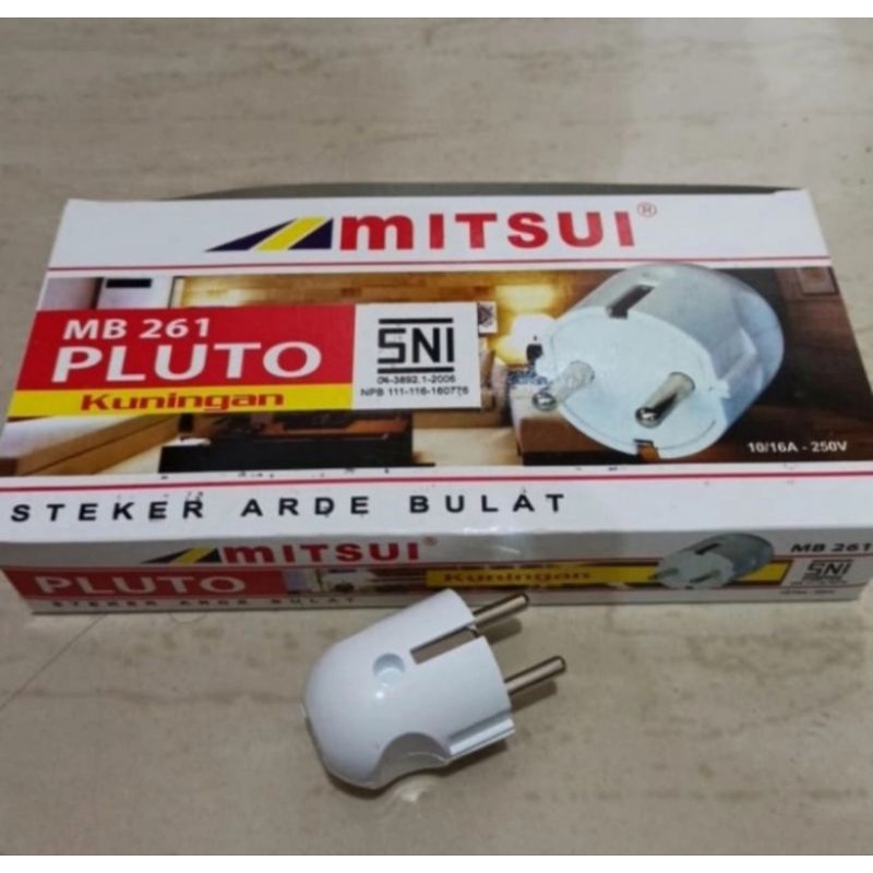 STEKER MITSUI ARDE BULAT MB218 PLUTO kuningan SNI ORIGINAL