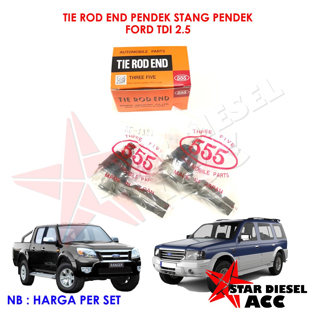 TEROD PENDEK TIEROD PENDEK FORD EVEREST TDI FORD RANGER TDI