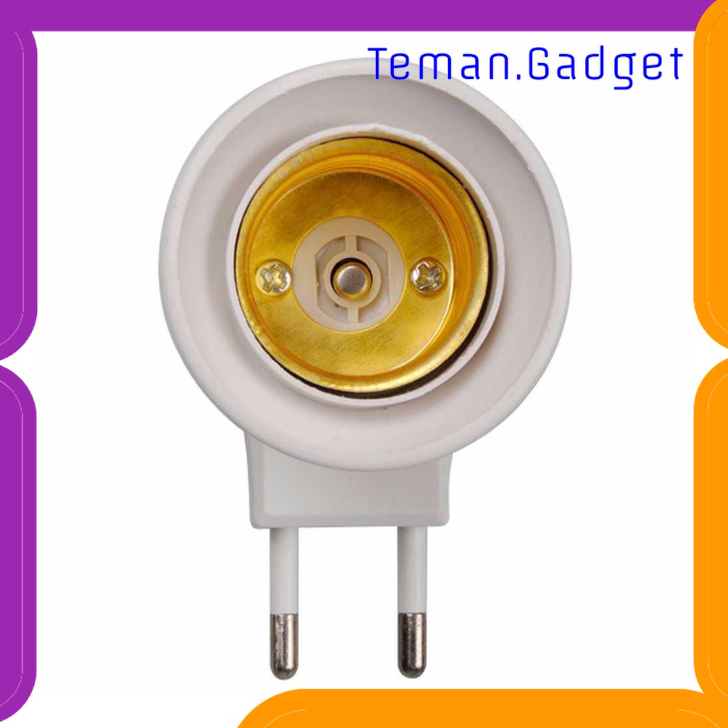 TG-DG116 FITTING E27 LAMPU BOHLAM PORTABLE EU PLUG