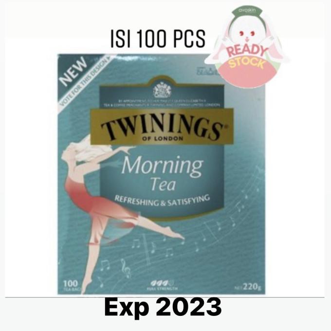 

Jual Twinings Morning Tea Bags 100 Pack Teh