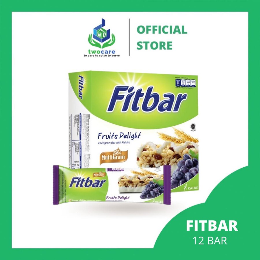 

Fitbar Fruit Delight Multigrain12 pcs x 22 gram