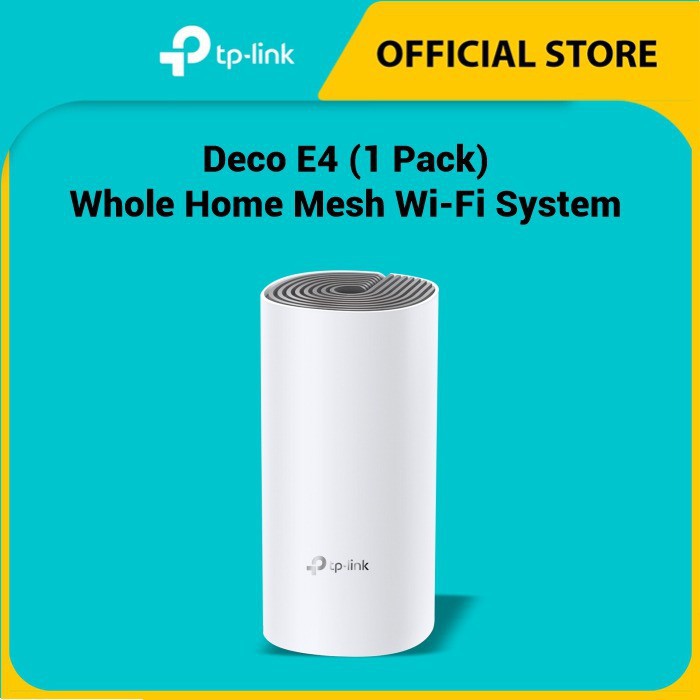 Tp-link Deco E4 (3pack / 2pack/1pack) Whole Home Mesh Wifi System router