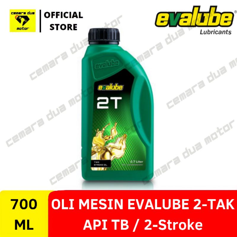 OLI SAMPING MESIN EVALUBE 2TAK 700ML OLI EVALUBE 2T OLI MESIN OLI MOTOR OLI HONDA YAMAHA SUZUKI KAWA