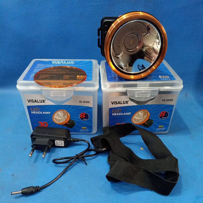 SENTER KEPALA LED HEADLAMP VISALUX 30 WATT VL-5030L