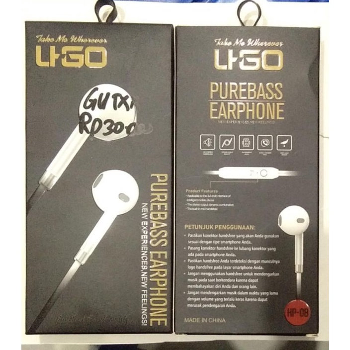 headset(handsfree) UGO HP-08