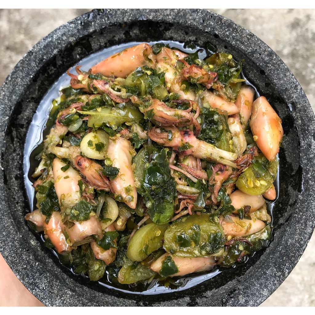 

Cumi Cabai Hijau Pedas Sultan 150 gram