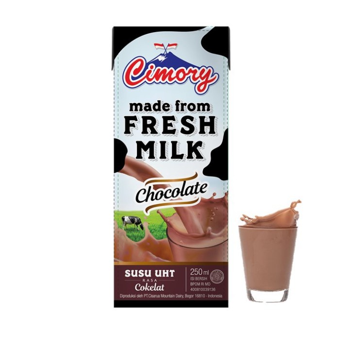 

CIMORY UHT FRESH MILK CHOCO 250ML