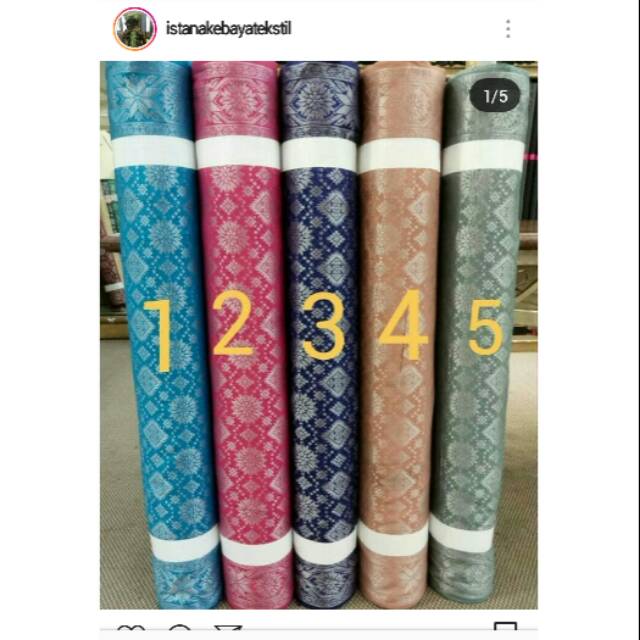 SONGKET PALEMBANG METERAN