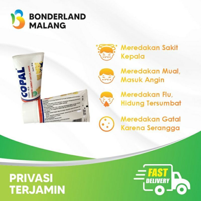 COPAL BALSEM BAYI ANAK BALSAM LEMBUT TUBE 25mg