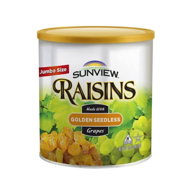 

Sunview Raisins SeedLess / Kismis Sunview