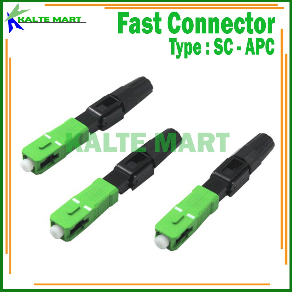 Fast Connector SC/APC Fiber Optic / Konektor SC/APC Fast Konektor FO