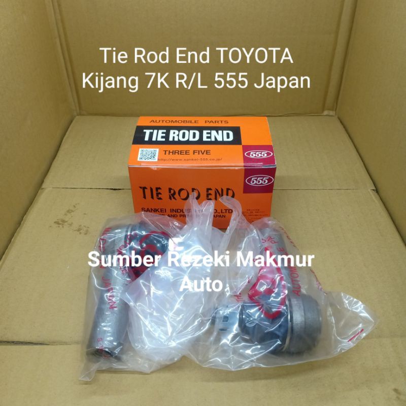 Tie rod end kijang 7k 555 japan original
