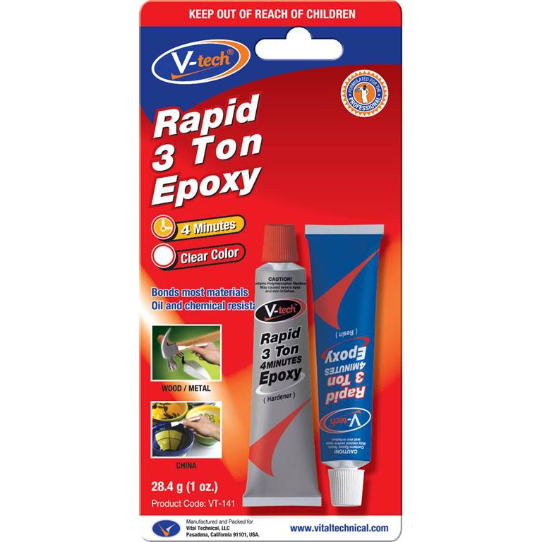 

Lem VT-141 Rapid 3 Ton Epoxy