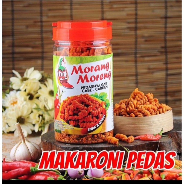 

PROMO!!! AGEN KERIPIK MAKARONI MORANG MORENG 250gr SNACK PEDAS MURAH