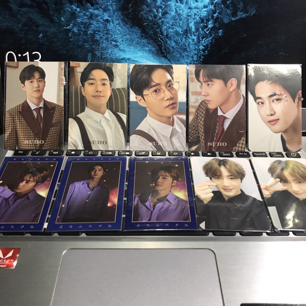 [READY] PHOTOCARD PC OFFICIAL SUHO EXO WELCOME KIT WELKIT 2019 SEASON'S GREETINGS SG 2019 2020