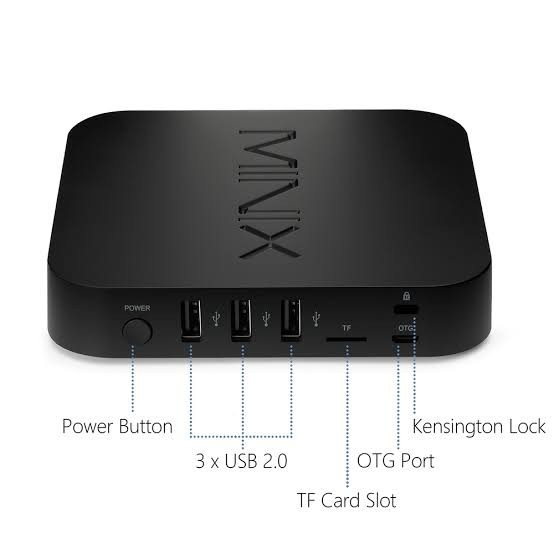 Android TV Box Minix Neo U9-H Android 6.0.1 TV Box + Free Minix Air Mouse Neo A3