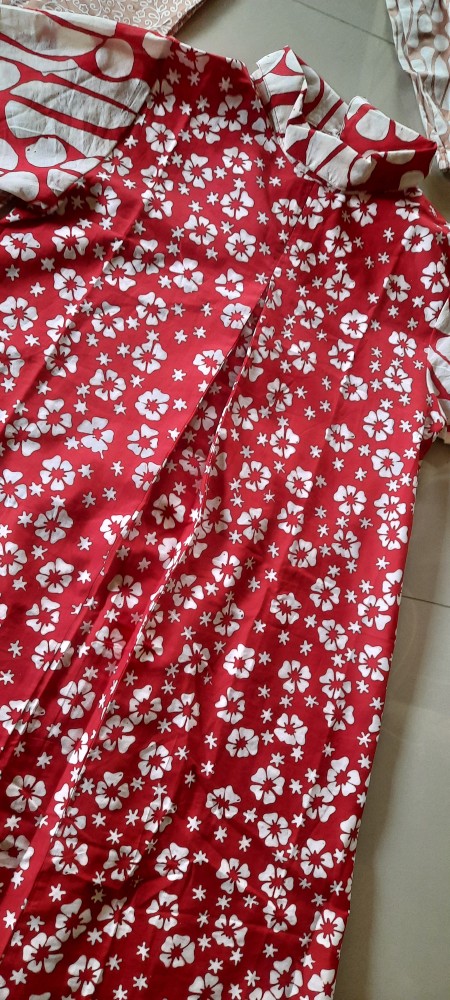 Tunik Batik Gipsi Garutan| Dress Batik Wanita Model Flui