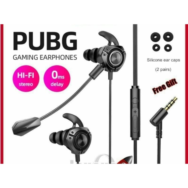 Leyoya G80 Headset Gaming Dynamic Noise Cancelling dengan Dual Mic Bass Earphone