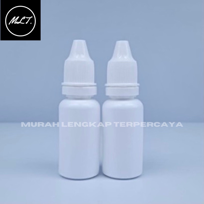 BOTOL TETES 10 ML TUTUP SEGEL / BOTOL TETES 10ML PUTIH SEGEL INSTO