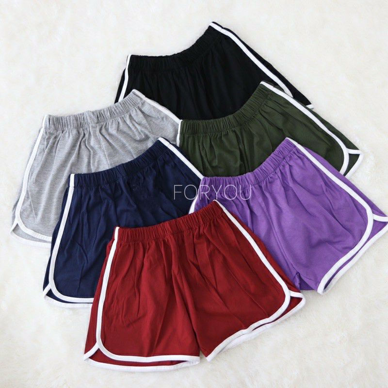 Lest Pant Terlaris Celana pendek Celana Olahraga Celana Santai Celana Wanita Hot Pant  Bahan Babytery Halus Tebal Adem Cod