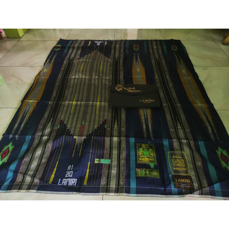 bayar di tempat / COD sarung lamiri SGT (songket gunung timbul) sutra 100%