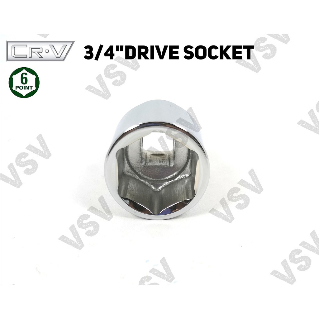 Gestar Socket 3/4&quot;DR 6PT 1.1/16&quot; Kunci shock Anak Sock Kunci Sok 99-666