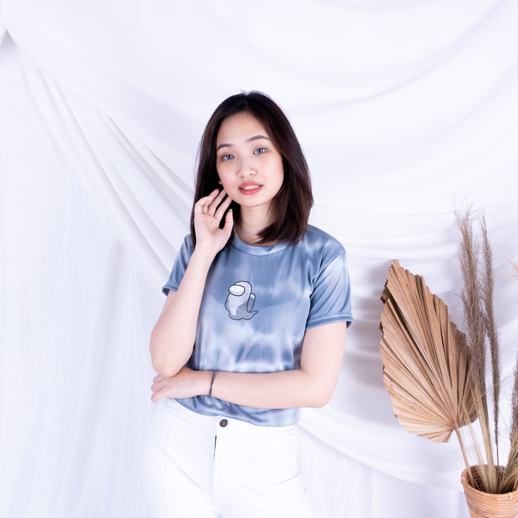 SALE!!! Tie dye T-shirt Among Us  | Atasan KAOS TIE DYE- T-shirt- among us tie dye-ABU