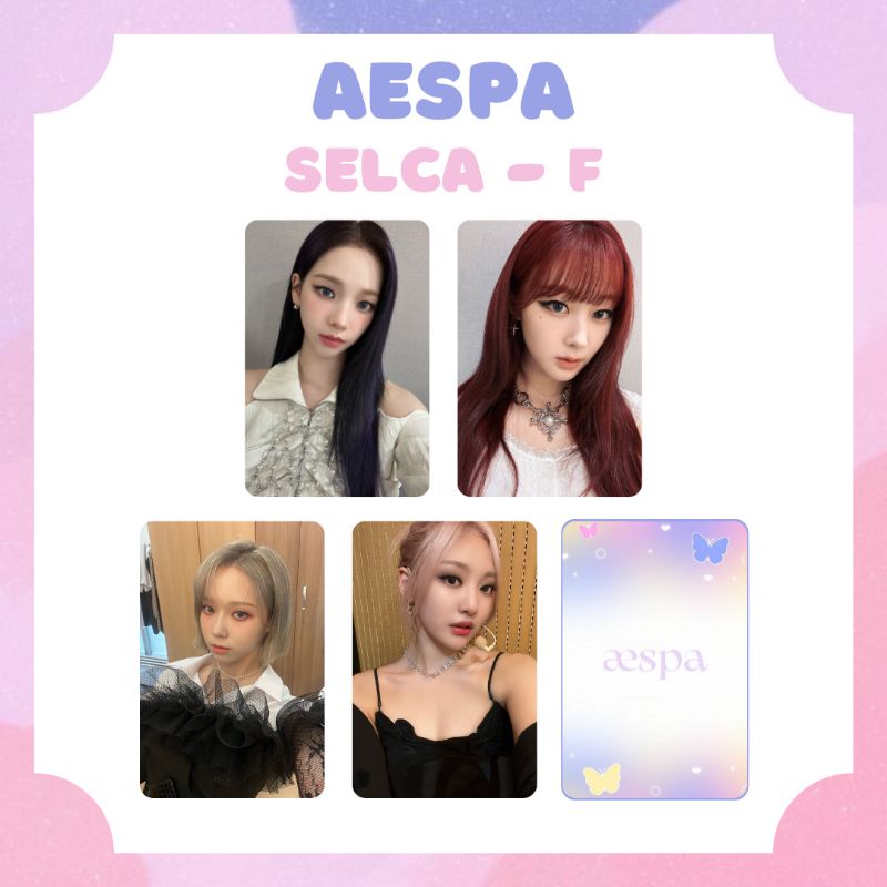 [AESPA] PHOTOCARD SELCA AESPA #4 ‼️ BACA DESKRIPSI ‼️