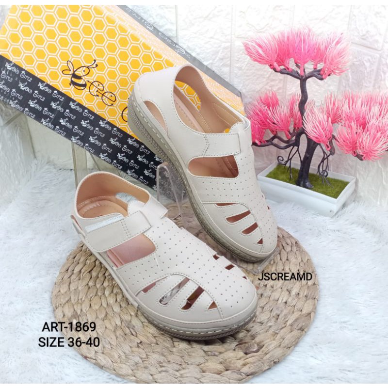 SANDAL TALI IMPORT WANITA BEE GIRLS 1869