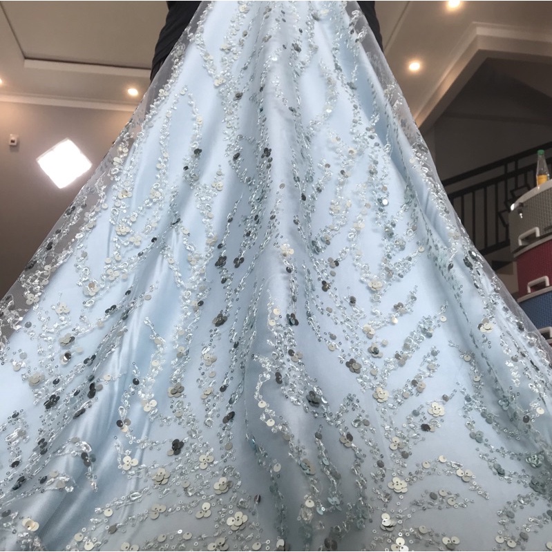 kain tulle payet sequin premium/ grad A