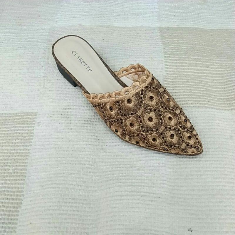 Sepatu  Sandal Slop Clarette  8488