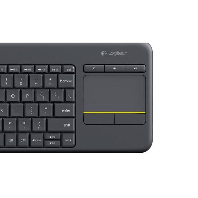 Logitech K400 PLUS TV Keyboard Wireless Touchpad Tablet Android Smart TV PC - ORIGINAL