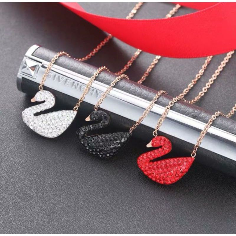 Kalung Angsa Titanium Antikarat Fashion Korea