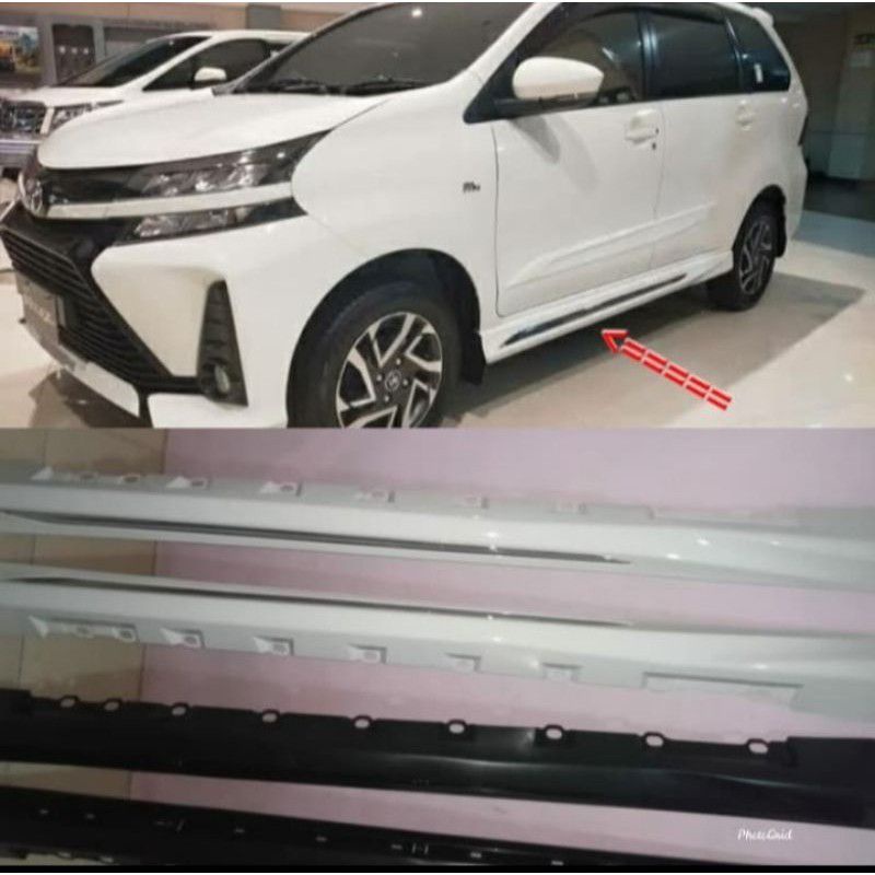 side srkit bodykit samping avanza veloz 2019 original mentah