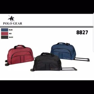 Tas Troly Pakaian Travel Bag Trolley Bag Tas Pulang Kampung Original Polo Gear Tas Duffle