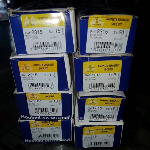 MATA PANCING MUSTAD 2315 NO.14 - 16