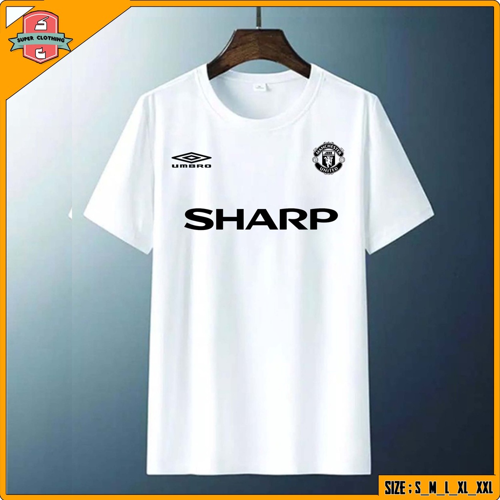 KAOS MU MANCHESTER UNITED - KAOS BOLA MANCHESTER UNITED SHARP - T-SHIRT BOLA MANCHESTER UNITED SHARP