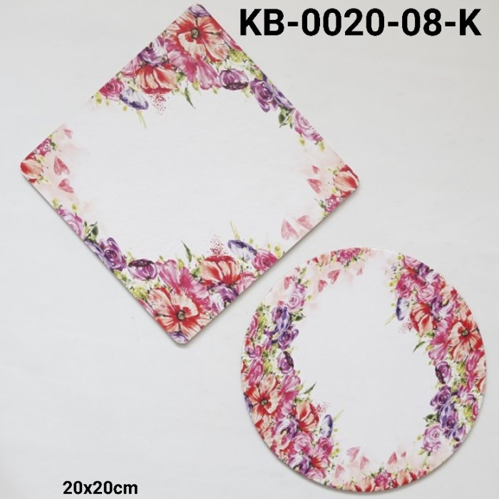 

GR-KB-0020-08 GROUP 2 CAKE BOARD TATAKAN KUE KOTAK BULAT 20CM BUNGA TERBARU