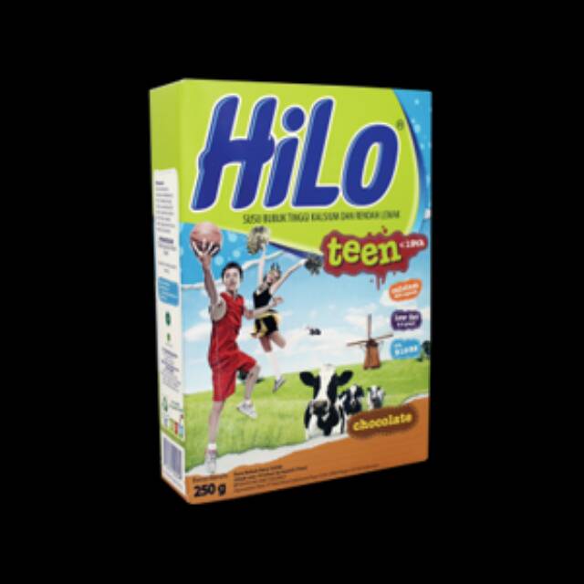 

Hilo Teen Susu Bubuk Hi-calcium Coklat Box 250g