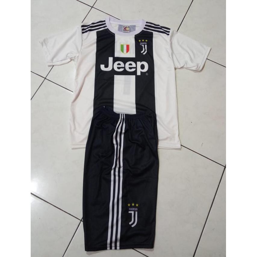obral kaos jersey setelan juve home anak/kids 2018-2019 lokal -gallspt