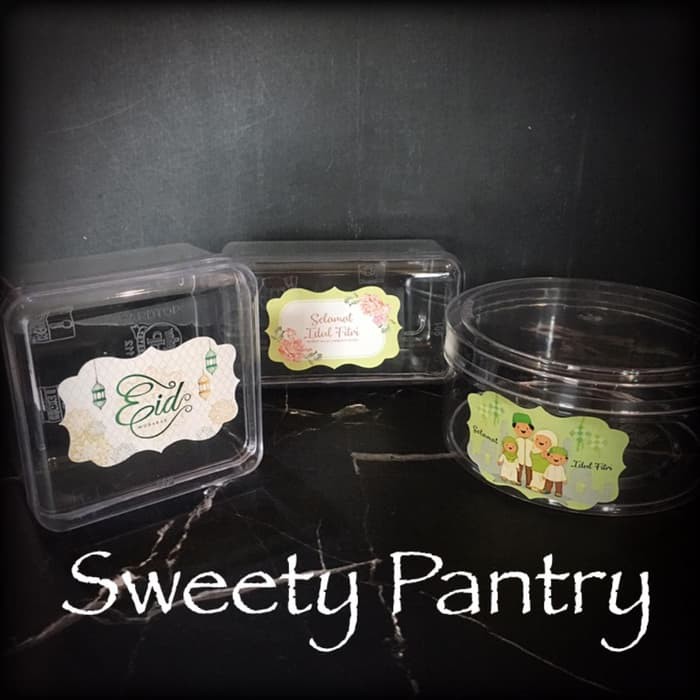 

stiker toples kue kering/ dus/box kue lebaran/idul fitri 90pcs