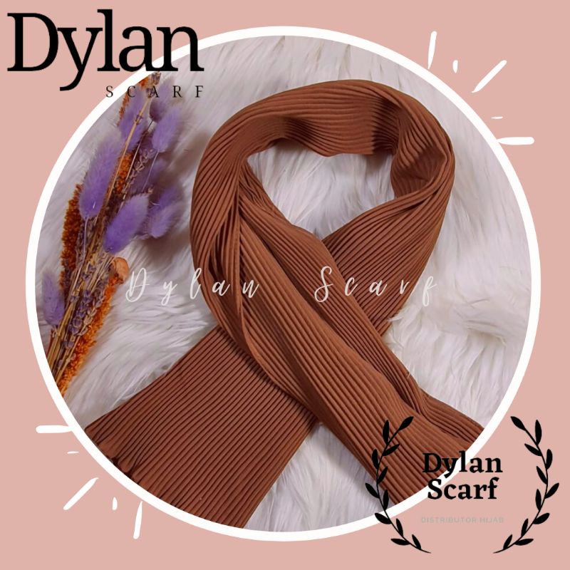Jilbab Pashmina Plisket Ceruty Babydoll Premium Import-Bata