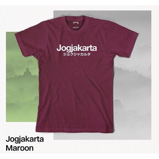 Kaos Tshirt Baju Combed 30S Distro Jogjakarta Yogyakarta jogja