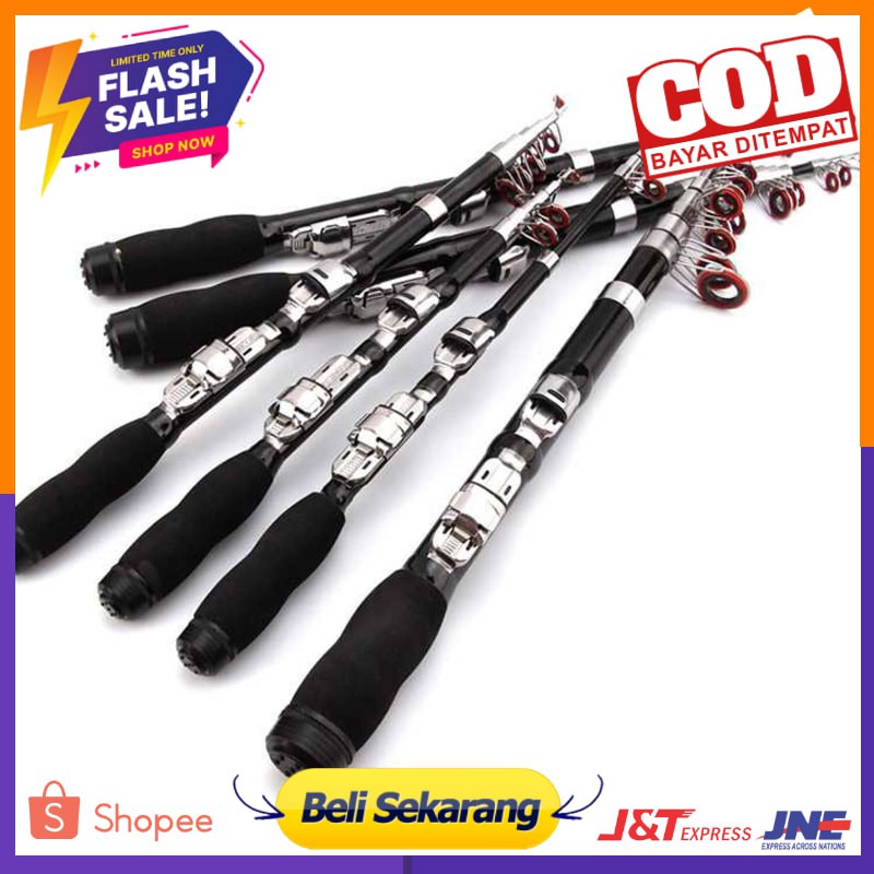 Derui Joran Pancing Portable Telescopic 1.5M - S6