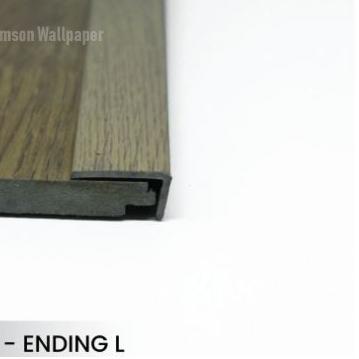 LIST SIKU L PVC | SIKU TANGGA PVC | ENDING PVC | LIS M PARKIT / PLASTIK / SKIRTING LANTAI | WLL