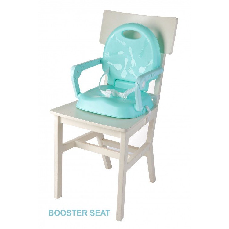 BABY SAFE HIGH CHAIR 3 IN 1 GREEN / kursi makan bayi / high chair / booster seat