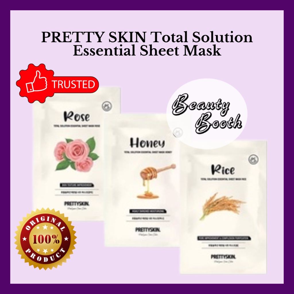 PRETTY SKIN Total Solution Essential Sheet Mask